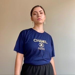 Chanel Boutique Navy T-Shirt
